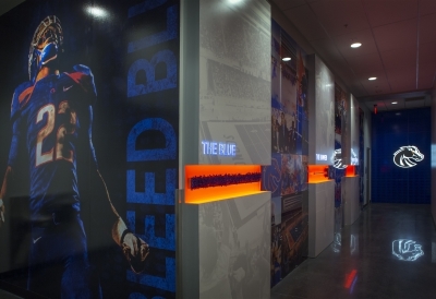 football installation display