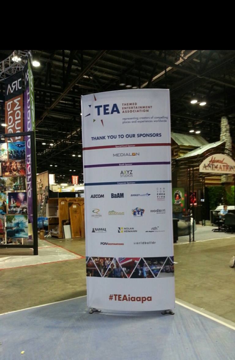 trade show thank you sign